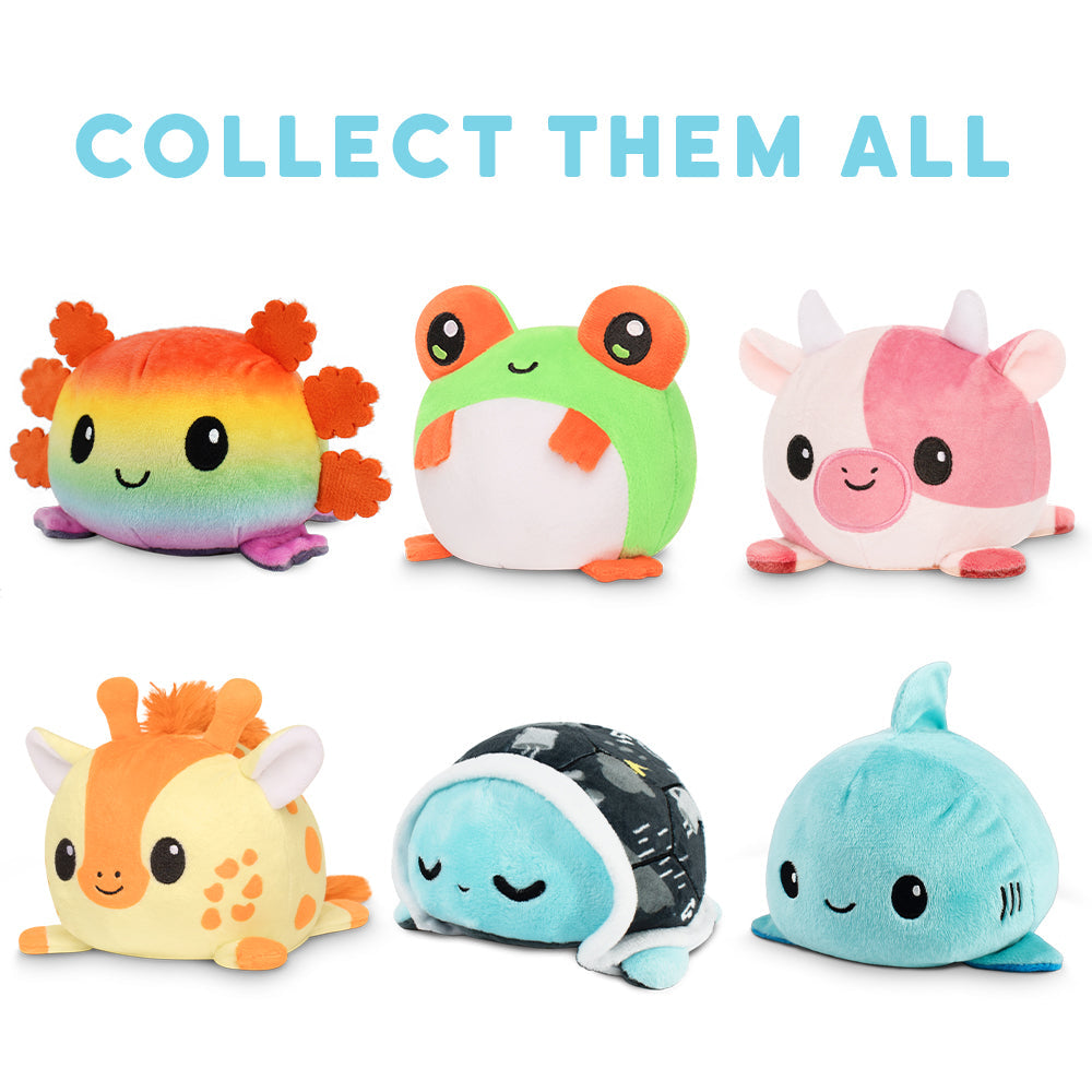 TeeTurtle Reversible Octopus Plushie (Light Blue + Blue) Unisex