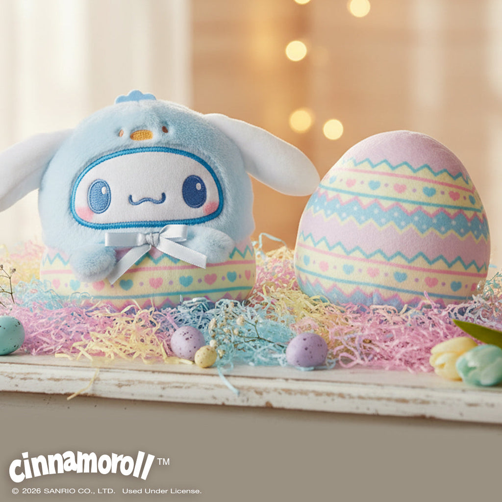 Easter Egg Cinnamoroll 4" Reversible Plushie Unisex