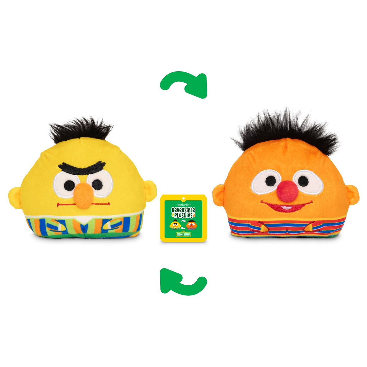 Bert & Ernie 4" Reversible Plushie Unisex