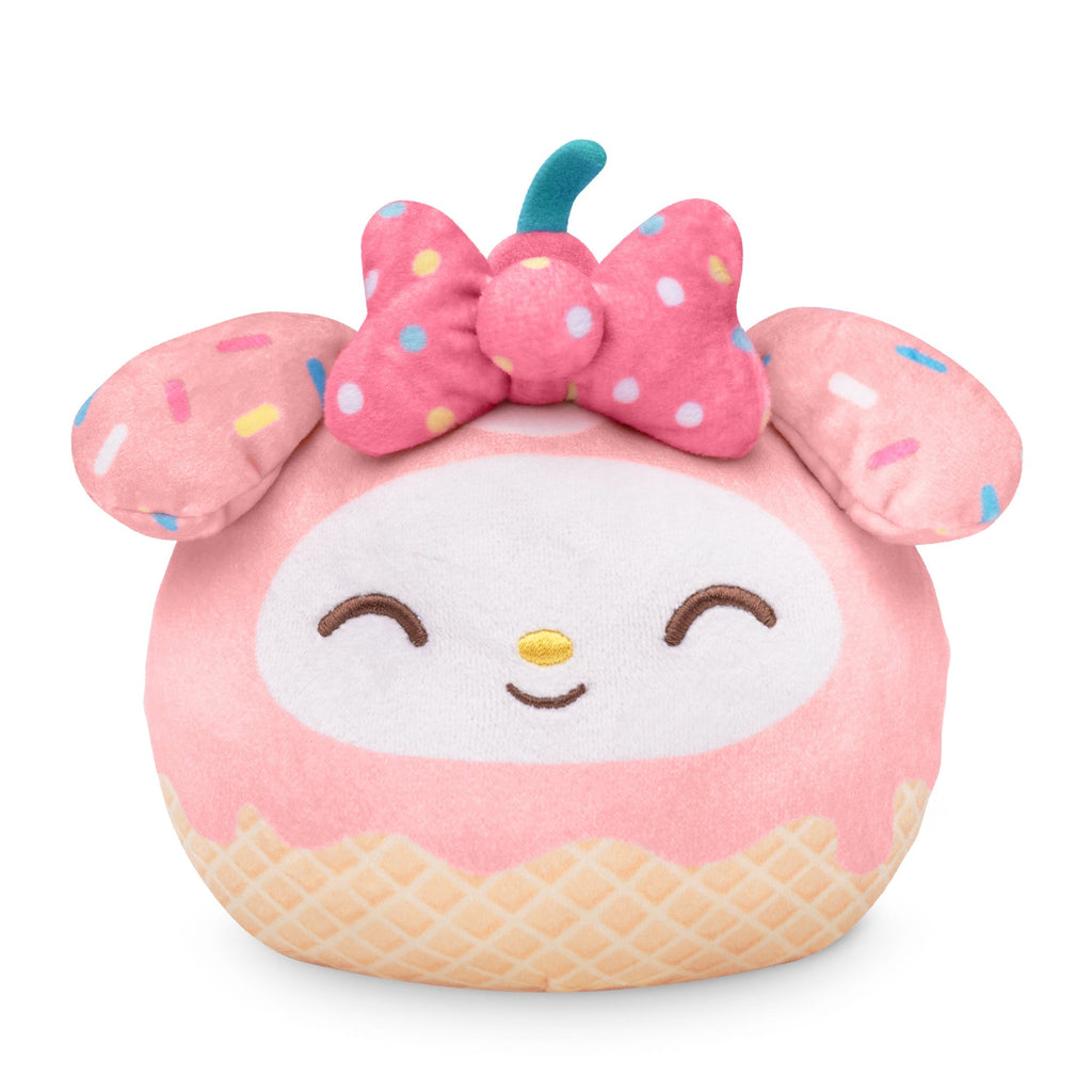 My Melody Ice Cream Cone 4” Reversible Plushie Unisex