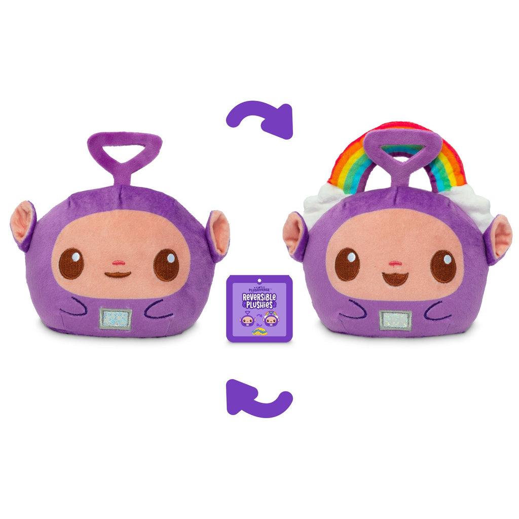 Rainbow Tinky Winky 4" Reversible Plushie Unisex