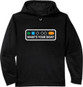 Funny Ski Skier Snowboard What's Your Sign Snowboarding Joke Performance Hoodie