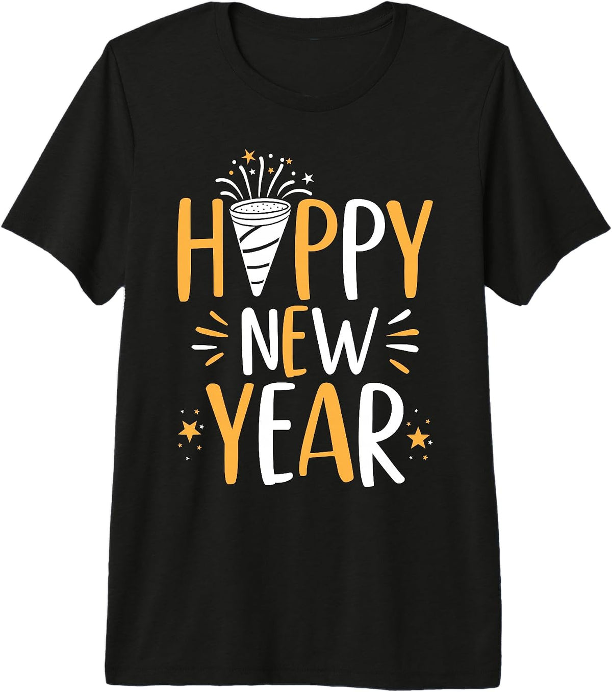 Happy New Year Matching Family Fireworks New Years Countdown Premium Tri-Blend T-Shirt