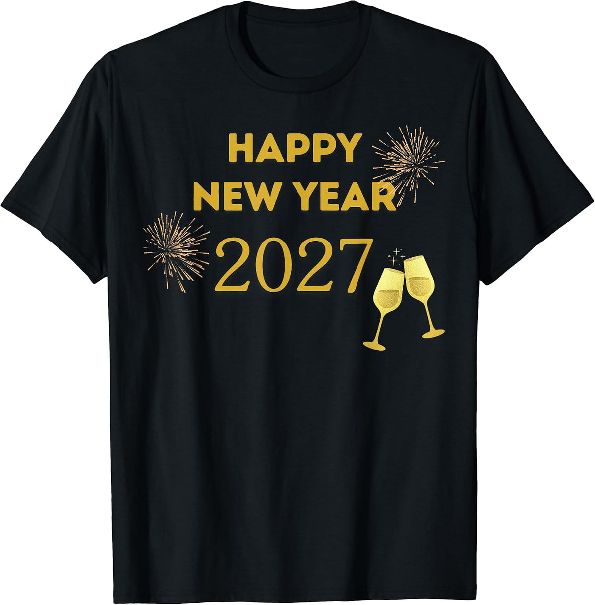 Happy New Year Fireworks Design By MSK