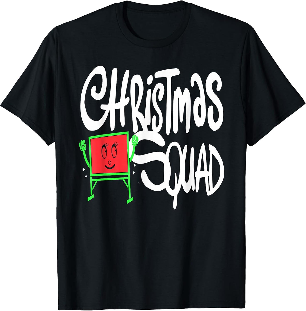 Christmas Squad Funny Holiday Team Matching Humor Style T-Shirt