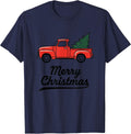 Christmas Truck Christmas Tree Merry Christmas T-Shirt