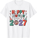 Happy New Year 2027 Celebration Party T-Shirt