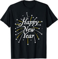 Happy New Year Matching Family New Year Fireworks Countdown T-Shirt