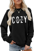 Cozy Season Shirt Fall Season Sweatshirt Cozy Weather Sweater Women Winter Weather Pullover Tops
