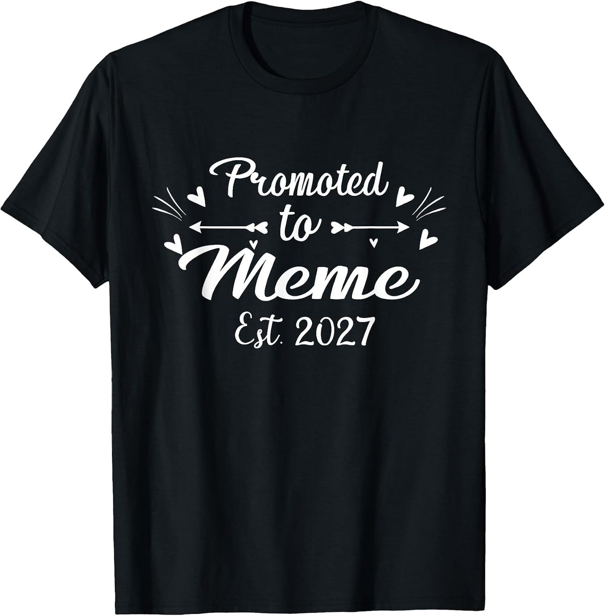 Promoted to Meme Est 2027 First Time Meme T-Shirt