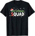 Christmas Squad Funny Xmas Party Christmas Group Matching T-Shirt