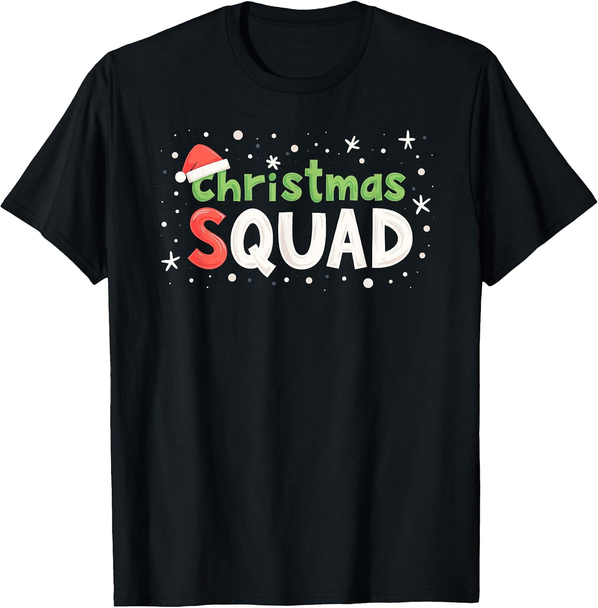 Christmas Squad Funny Xmas Party Christmas Group Matching T-Shirt