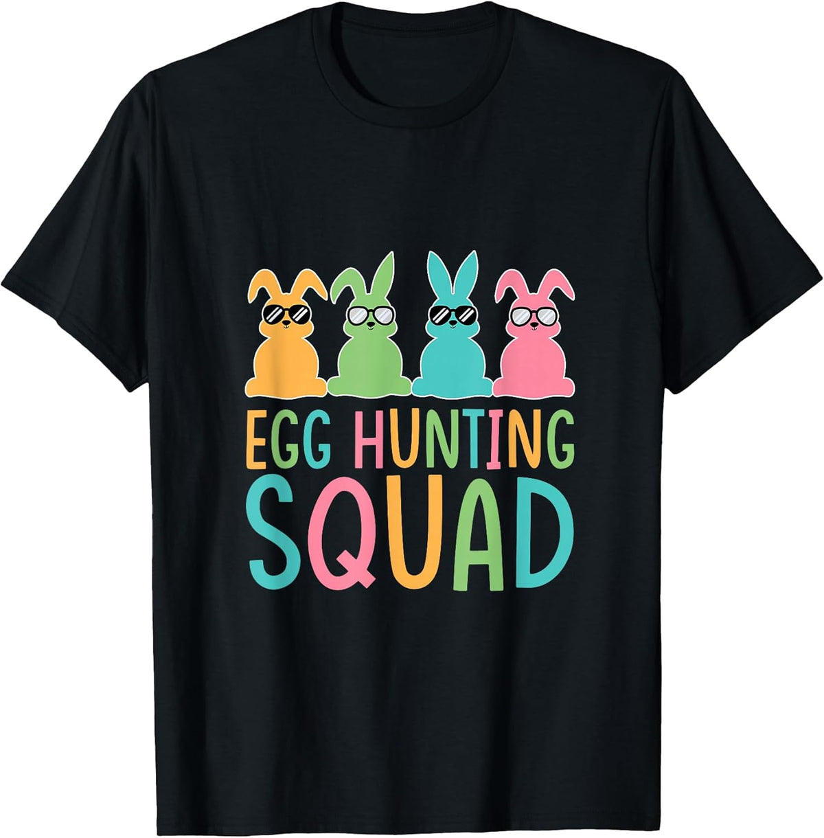 Womens Egg Hunting Squad Crew Family Happy Easter Bunny Unisex