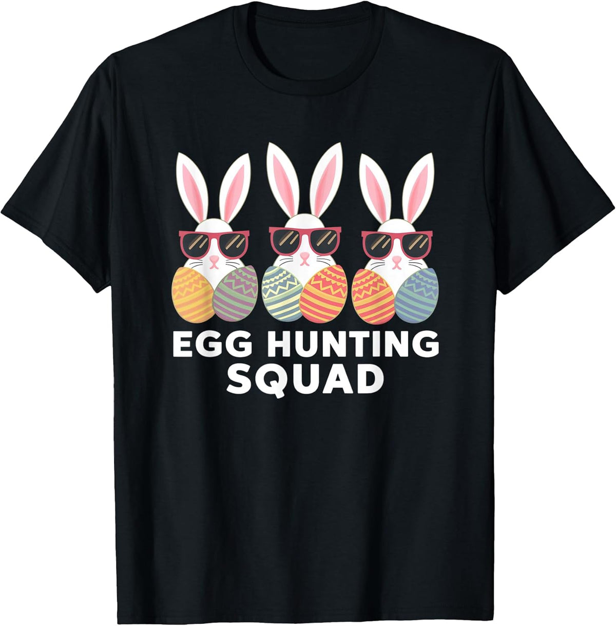 egg hunting squad boys girls easter family Unisex