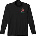 Flamingo Rizz The Season Bruh Christmas Lights Sunglasses Performance Quarter-Zip Top