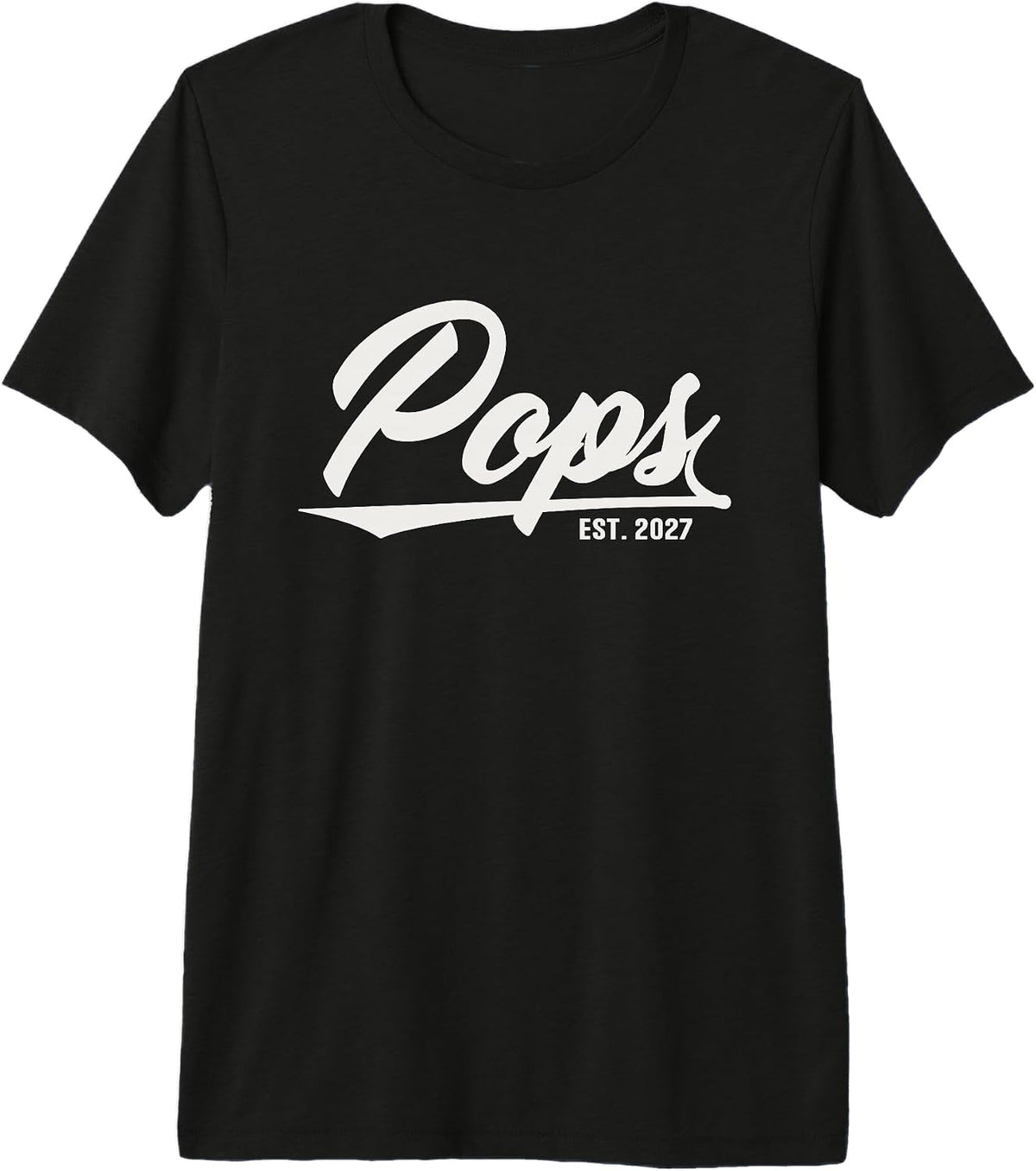 Pops est 2027 Retro Pops 2027 Premium Tri-Blend T-Shirt