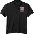 Retired 2027 Not My Problem Anymore USA Flag Performance Polo Shirt