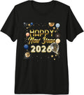 Happy New Year Confetti Firework New Year's Eve Family Group Premium Tri-Blend T-Shirt