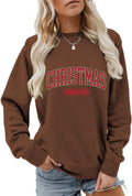 Christmas Vibes Sweatshirt,Vintage Merry Christmas Shirt Women Crewneck Winter Season Pullover Tops Holiday Sweater