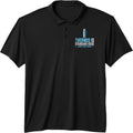 Thermos is Standard Issue Journeyman Lineman Lineman Coffee Performance Polo Shirt