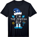 I’m the Jewish Elf Funny Hanukkah Pajama Chanukah Festival Performance T-Shirt