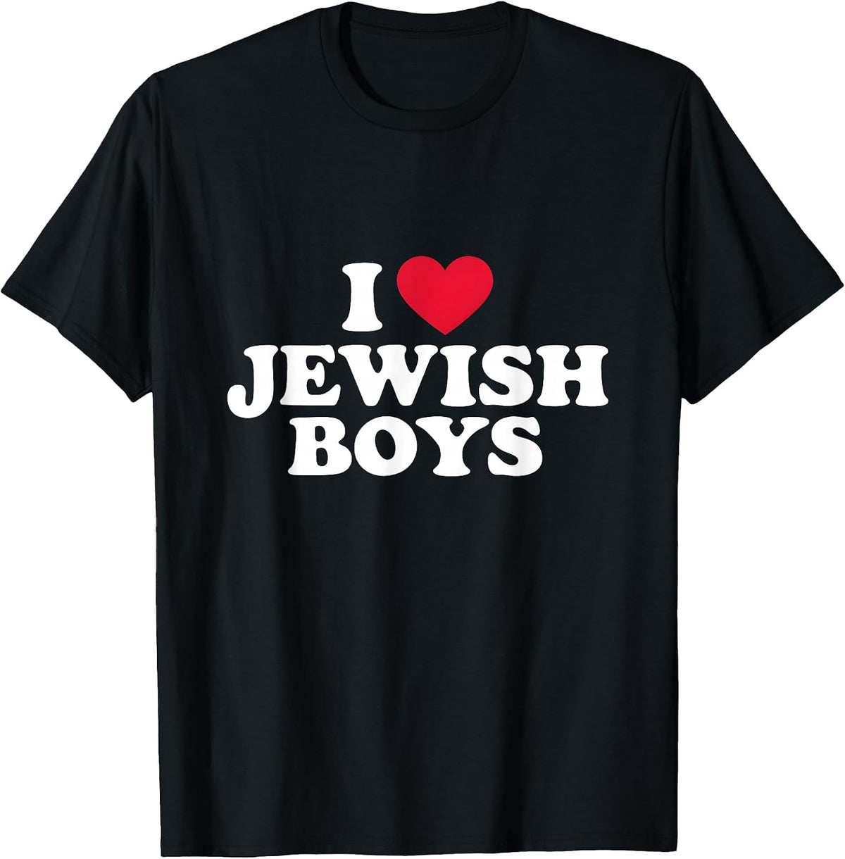 Funny Hanukkah I Love Jewish Boys T-Shirt