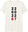 Funny 67 Six Seven Meme Year 2026-2027 Premium Tri-Blend T-Shirt