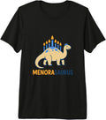 Funny Hanukkah Menorah Humor with Jewish Israel Vibe Premium Tri-Blend T-Shirt