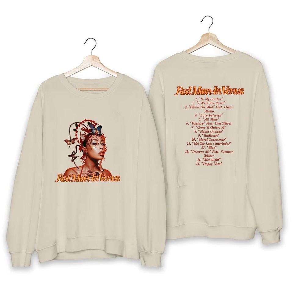 Red Moon In Venus Kali Uchis Shirt, Kali Uchis Red Moon in Venus Tour Unisex