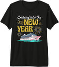 Cruising Into the New Year 2027 Family Cruise Trip Party Premium Tri-Blend T-Shirt