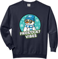 Frosty 67 Vibes Snowman Winter Meme For Men Cool Retro Comfort Colors Adult Sweatshirt