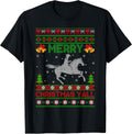 Cowboy Hat Merry Christmas Yall Boots Cowgirl Xmas Western T-Shirt