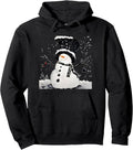 retro snowman Pullover Hoodie