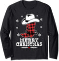 Country Christmas Cowboy Cowgirl Tees
