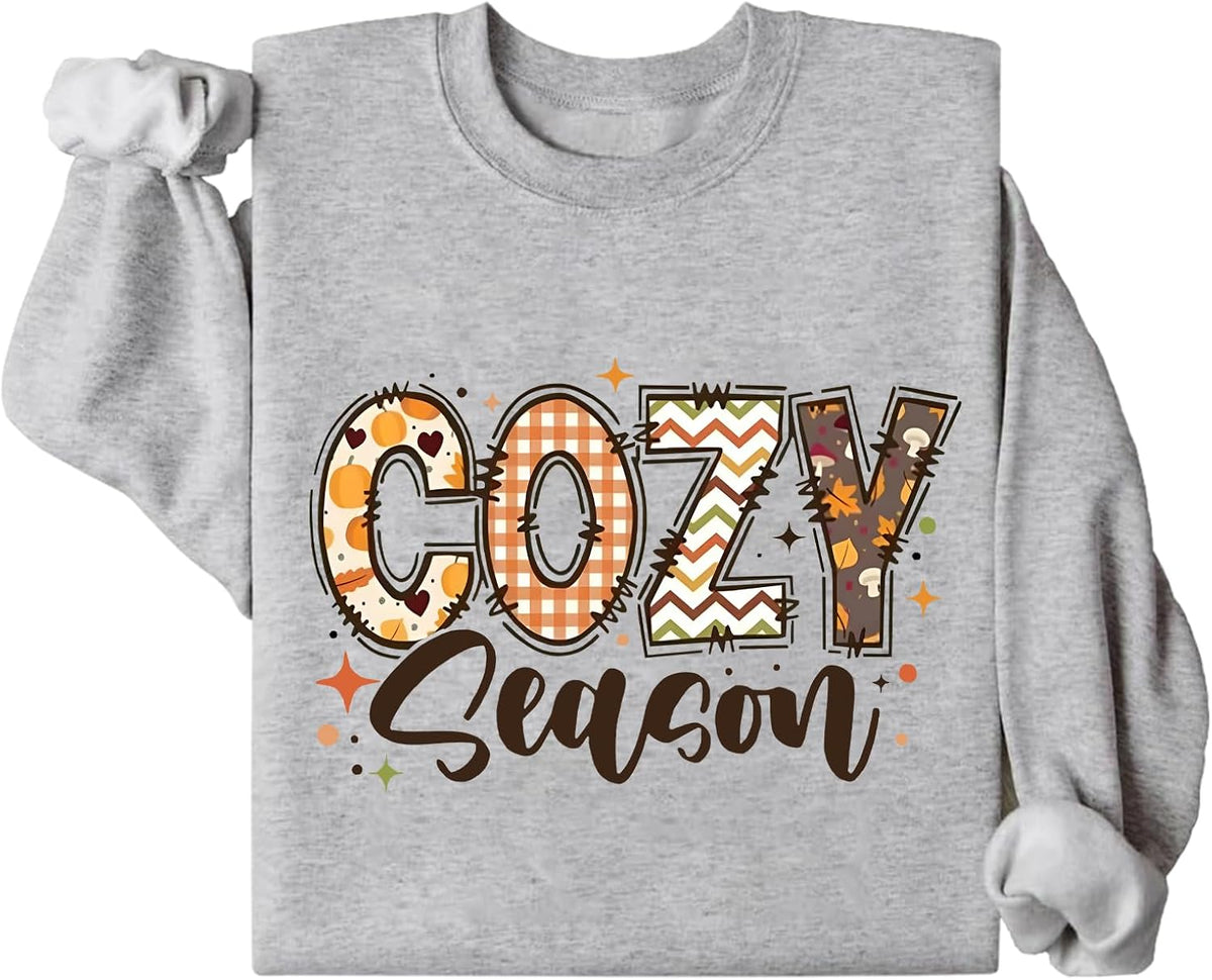 Cozy Season Sweatshirt, Cozy Season Shirt Fall Sweatshirts