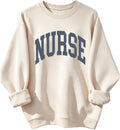 Nurse Sweatshirt For Women Crewneck RN Nursing Sweatshirt