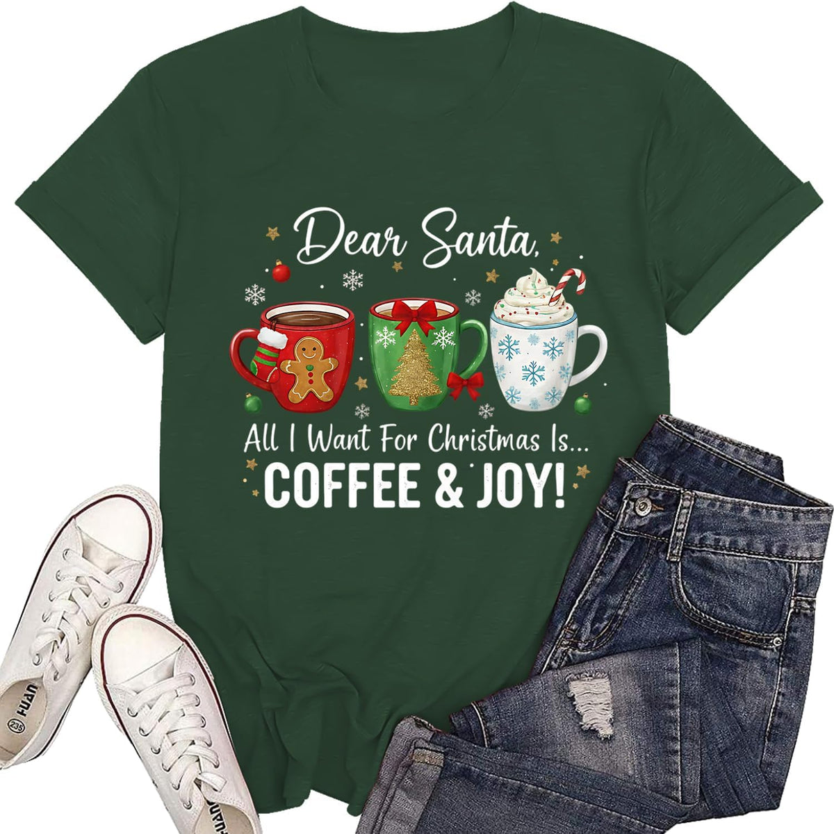 Christmas Shirts for Women Merry Funny Leopard Christmas Tree Tee Tops Holiday Tshirts