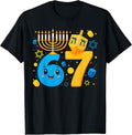 Funny 67 Hanukkah Meme Jewish Chanukah Menorah Dreidel Humor T-Shirt