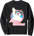 Merry Christmas Snowman Sweatshirt
