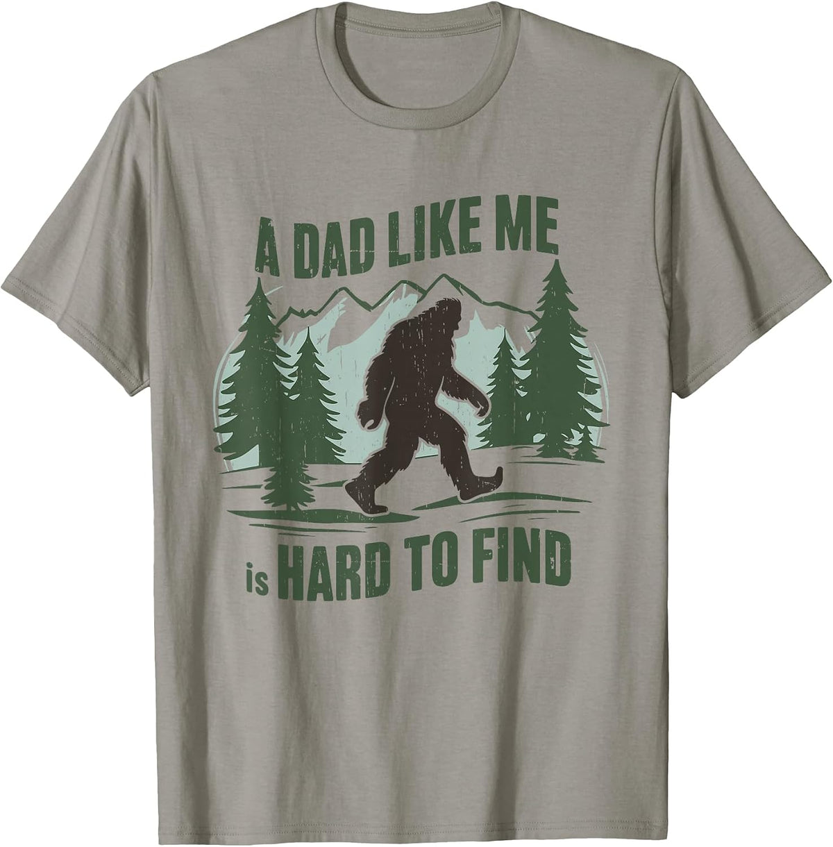Cool Sasquatch Men for Fathers Day Funny Bigfoot T-Shirt
