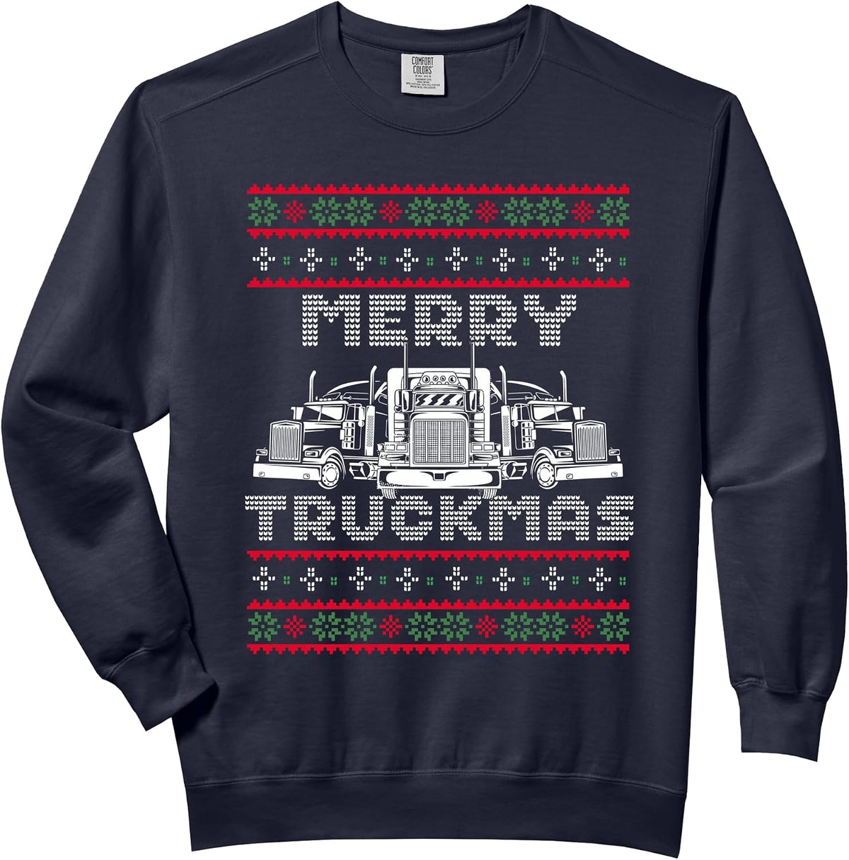 Christmas Santa Trucker - Merry Truckmas