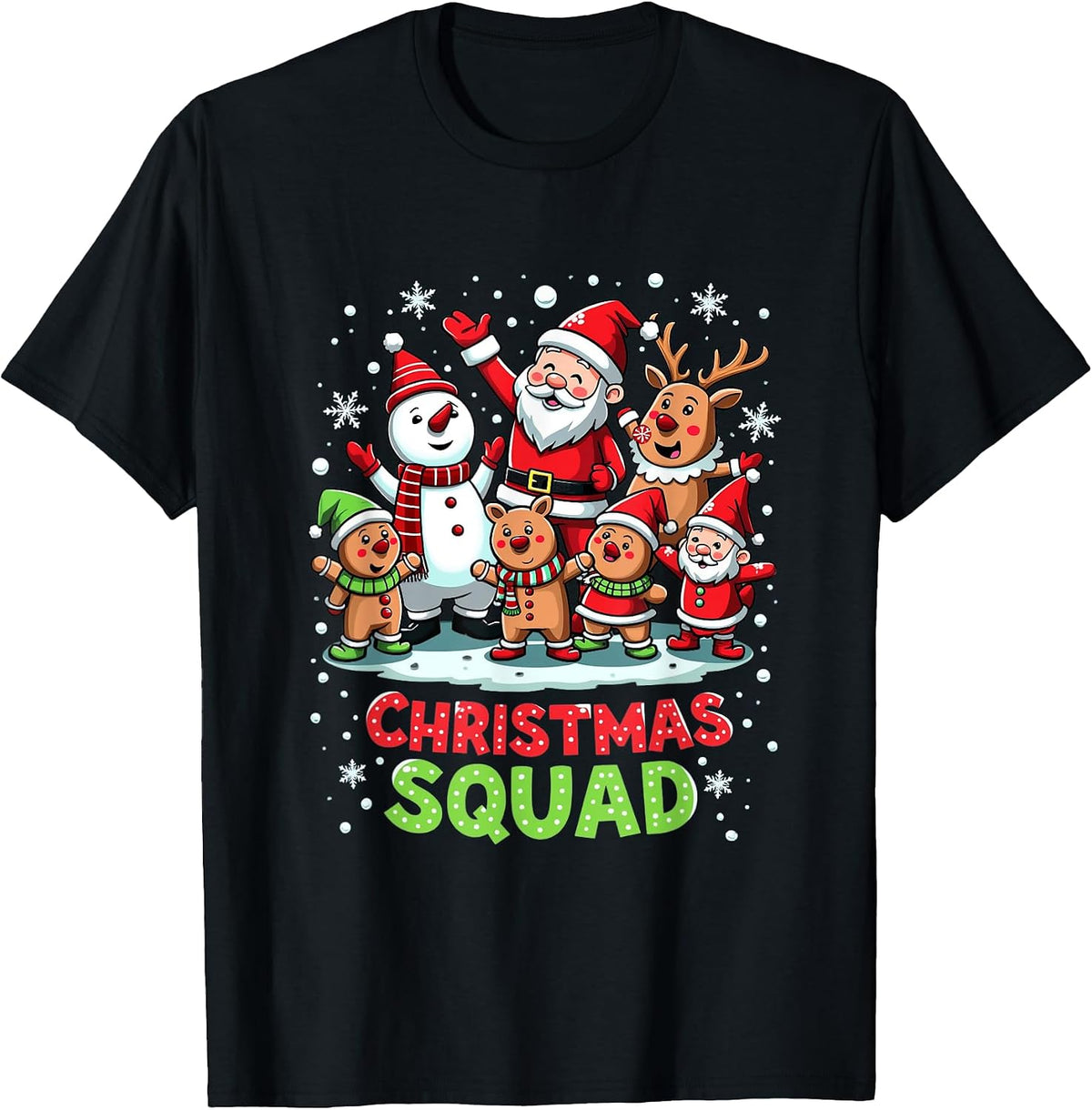 Christmas SQUAD Christmas Festive Group T-Shirt