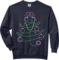 Christmas Tree Stethoscope Nurse Christmas Comfort Colors Adult Sweatshirt