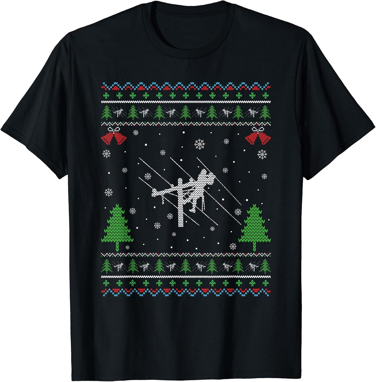 Ugly Sweater Design Funny Lineman Outfits