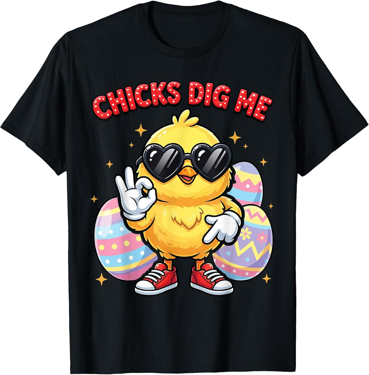 Funny Easter Day Chicks Dig Me 6 7 Six Seven Meme Unisex