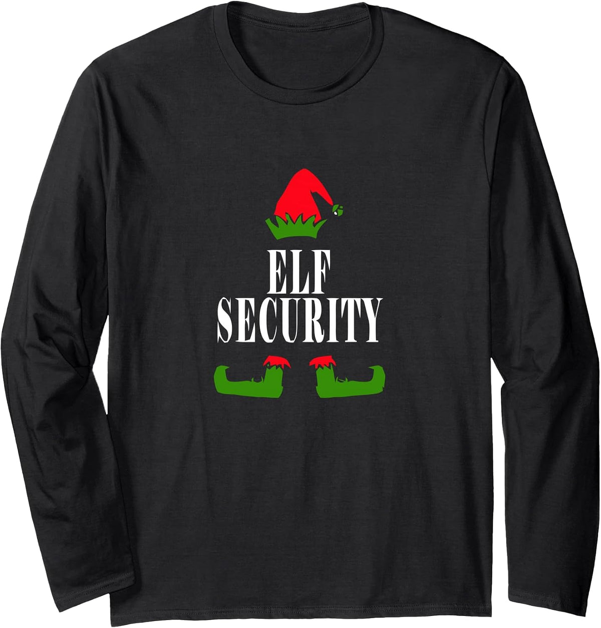 Funny Christmas Squad Holiday Graphic Art Long Sleeve T-Shirt