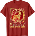 Chinese New Year 2027 Year of The Goat T-Shirt