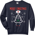 Merry Christmas Tree Stethoscope Nurse Christmas Women Comfort Colors Adult Sweatshirt
