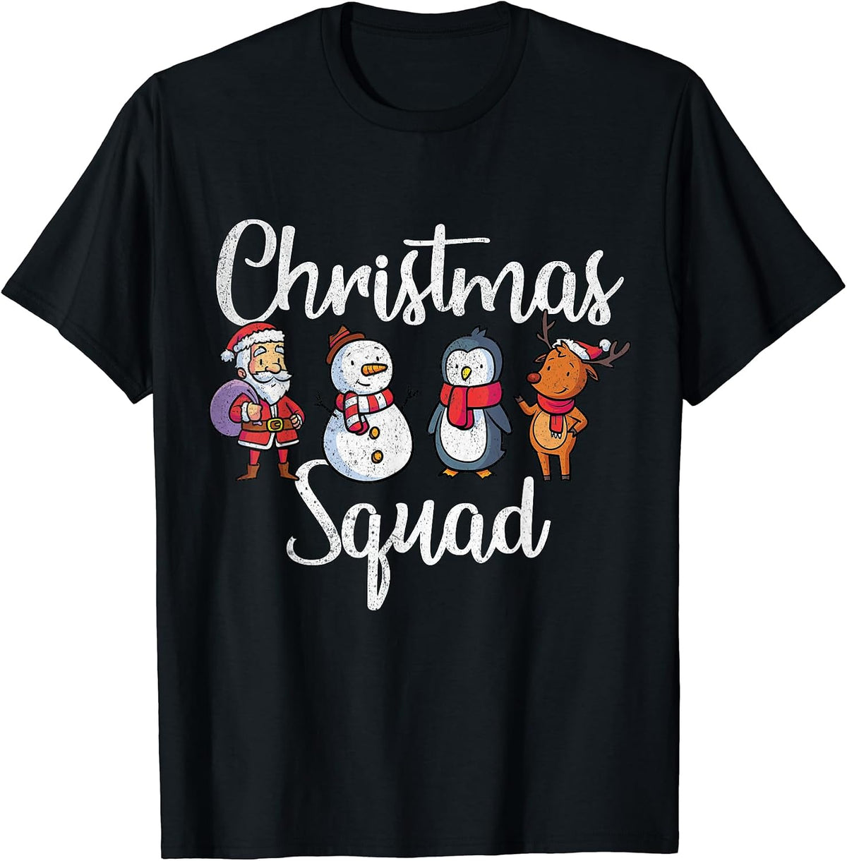 Christmas Squad Funny Christmas Shirt Family Xmas