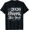 2026 Happy New Year Family Matching New Years Eve Party T-Shirt